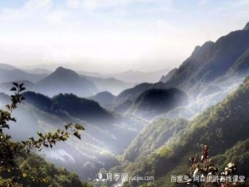 河南天池山森林公园，森林覆盖率98.57％，誉为洛阳“张家界”